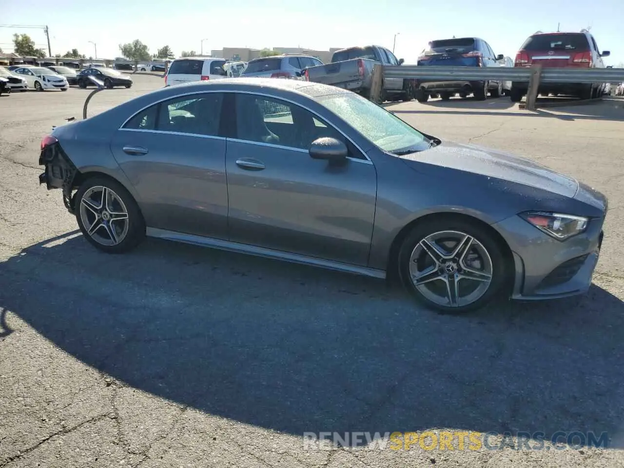 4 Photograph of a damaged car W1K5J4HB8PN392552 MERCEDES-BENZ CLA-CLASS 2023