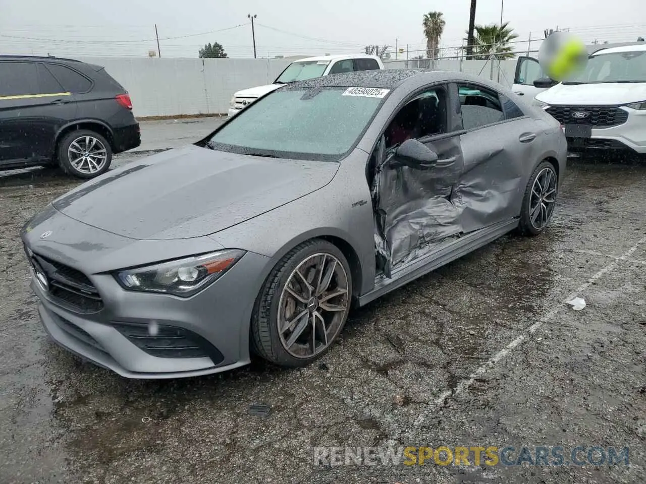 1 Photograph of a damaged car W1K5J5BB3PN363958 MERCEDES-BENZ CLA-CLASS 2023