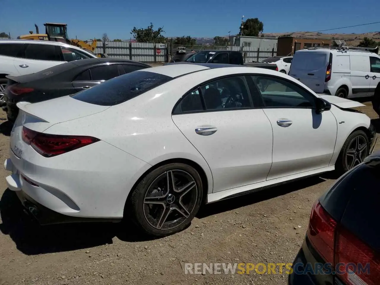 3 Photograph of a damaged car W1K5J5BB8PN373109 MERCEDES-BENZ CLA-CLASS 2023