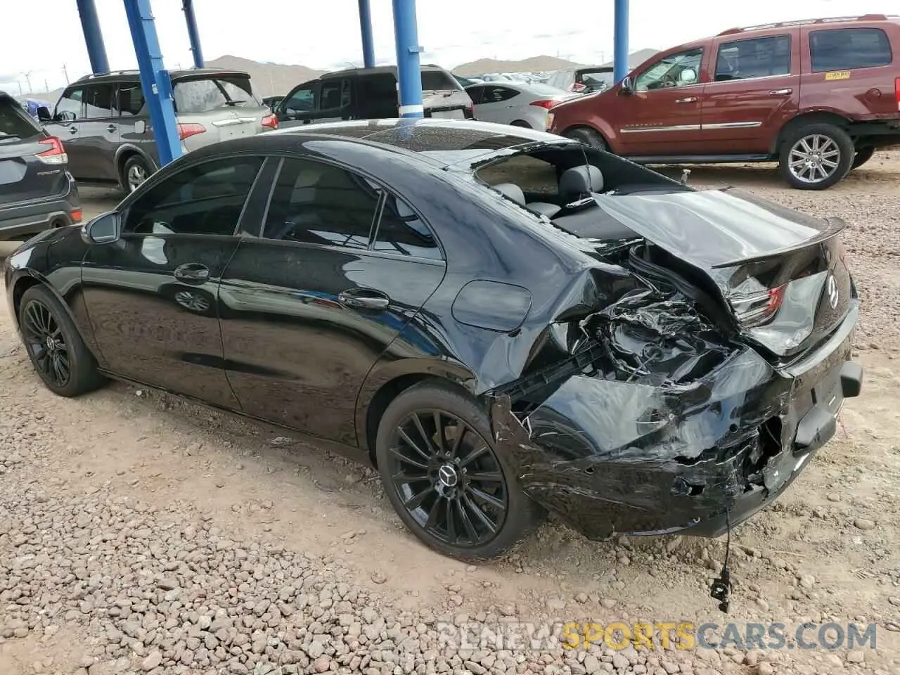 2 Photograph of a damaged car W1K5J4GB1RN454037 MERCEDES-BENZ CLA-CLASS 2024