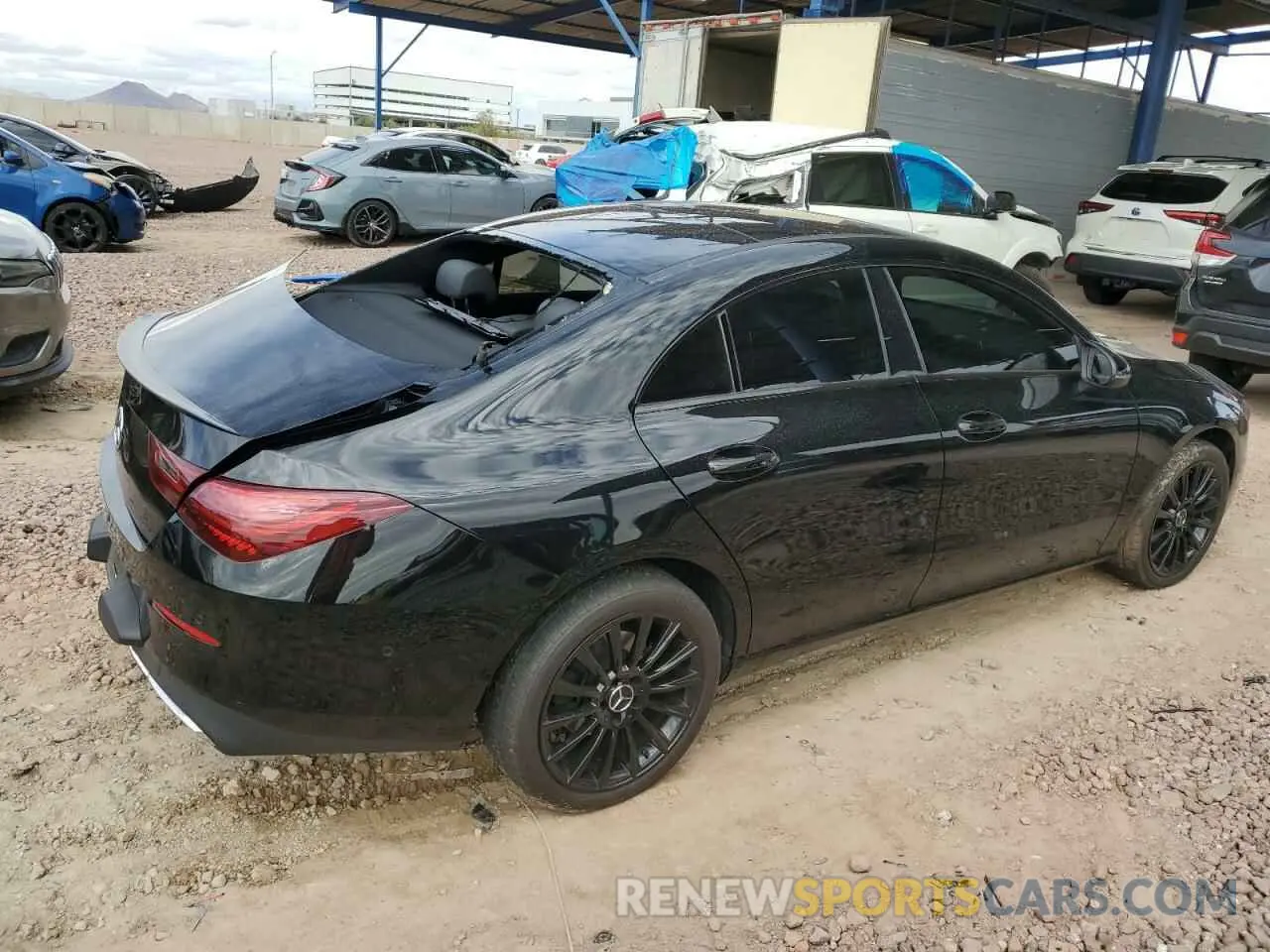 3 Photograph of a damaged car W1K5J4GB1RN454037 MERCEDES-BENZ CLA-CLASS 2024