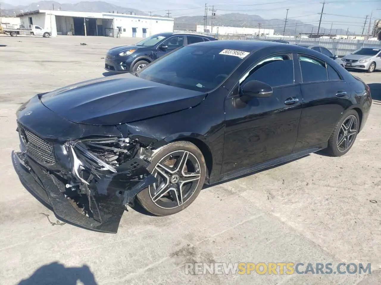 1 Photograph of a damaged car W1K5J4GB2RN443550 MERCEDES-BENZ CLA-CLASS 2024