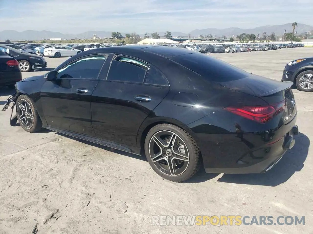 2 Photograph of a damaged car W1K5J4GB2RN443550 MERCEDES-BENZ CLA-CLASS 2024