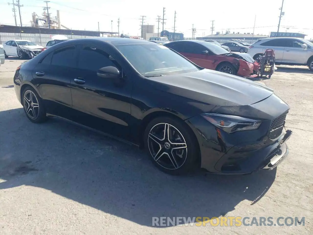 4 Photograph of a damaged car W1K5J4GB2RN443550 MERCEDES-BENZ CLA-CLASS 2024
