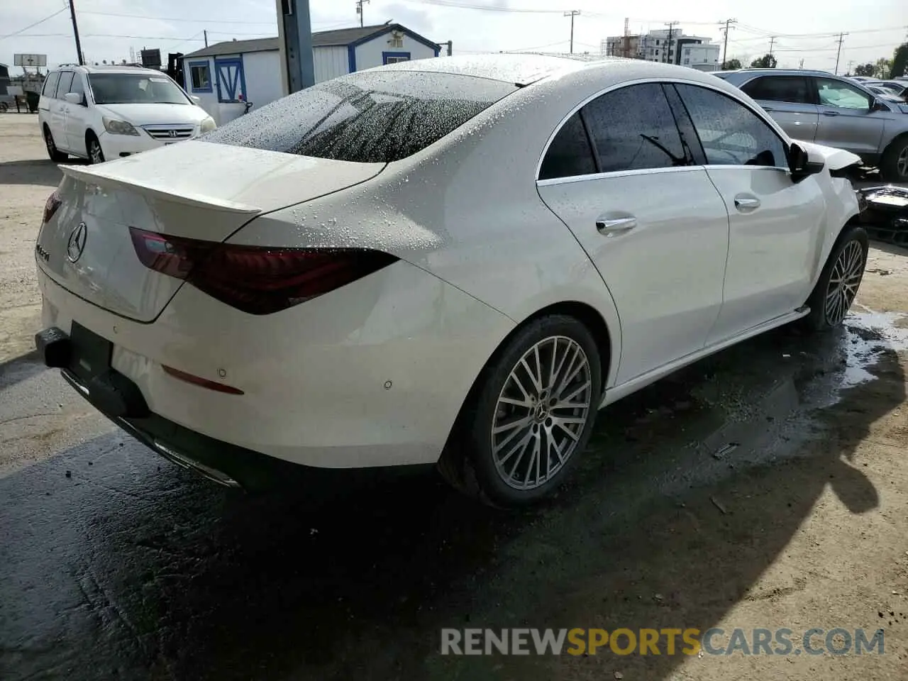 3 Photograph of a damaged car W1K5J4GB7RN468802 MERCEDES-BENZ CLA-CLASS 2024