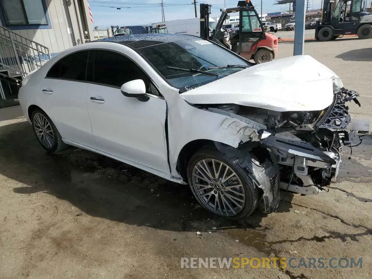4 Photograph of a damaged car W1K5J4GB7RN468802 MERCEDES-BENZ CLA-CLASS 2024