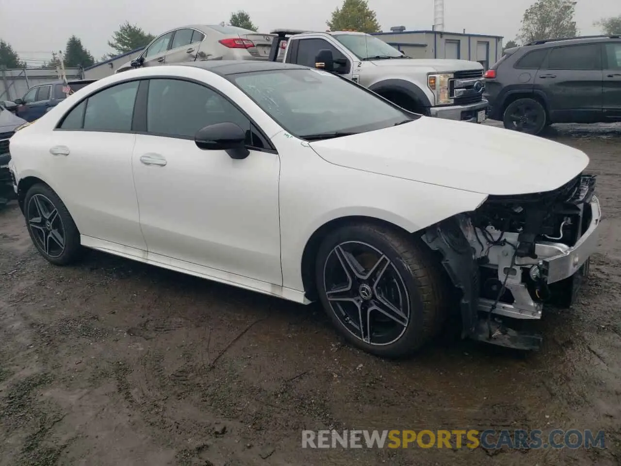 4 Photograph of a damaged car W1K5J4HB5RN454928 MERCEDES-BENZ CLA-CLASS 2024