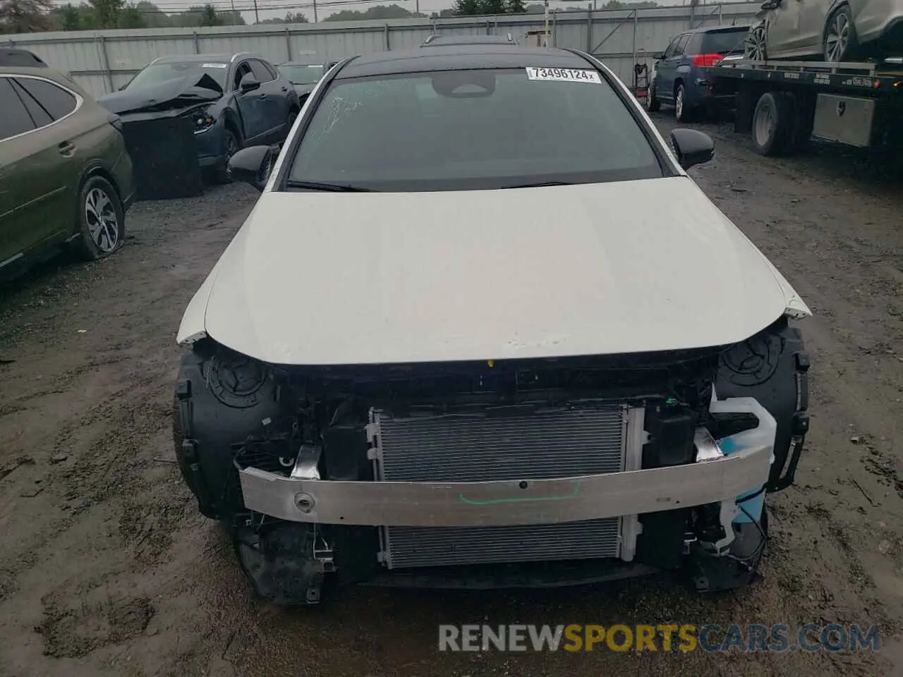 5 Photograph of a damaged car W1K5J4HB5RN454928 MERCEDES-BENZ CLA-CLASS 2024