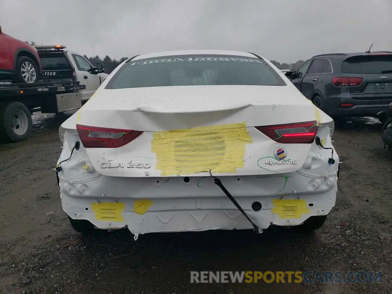 6 Photograph of a damaged car W1K5J4HB5RN454928 MERCEDES-BENZ CLA-CLASS 2024