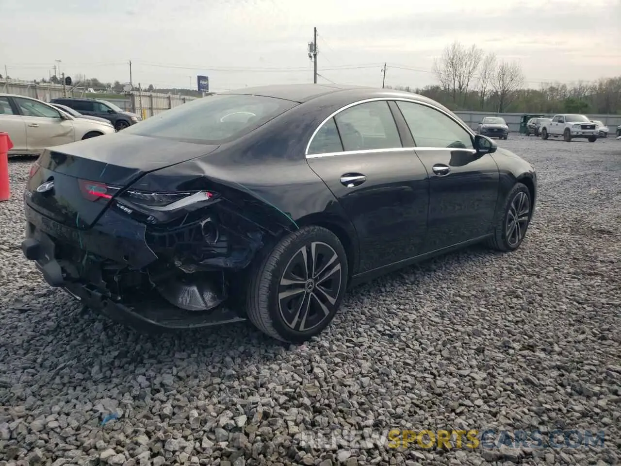 3 Photograph of a damaged car W1K5J4GB3SN490785 MERCEDES-BENZ CLA-CLASS 2025