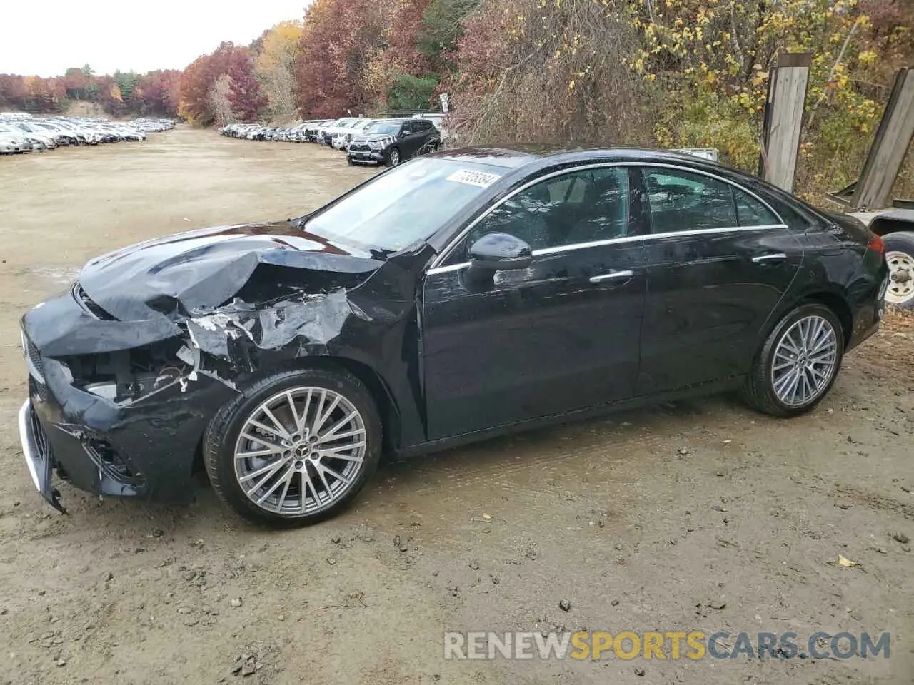 1 Photograph of a damaged car W1K5J4GB4SN509442 MERCEDES-BENZ CLA-CLASS 2025