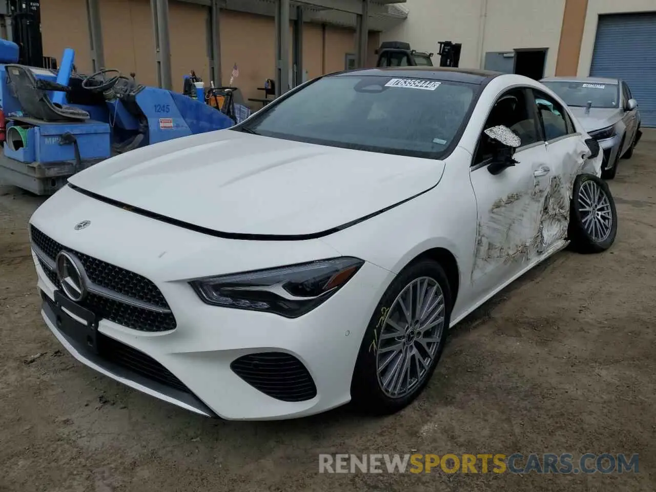 1 Photograph of a damaged car W1K5J4GB5SN516545 MERCEDES-BENZ CLA-CLASS 2025