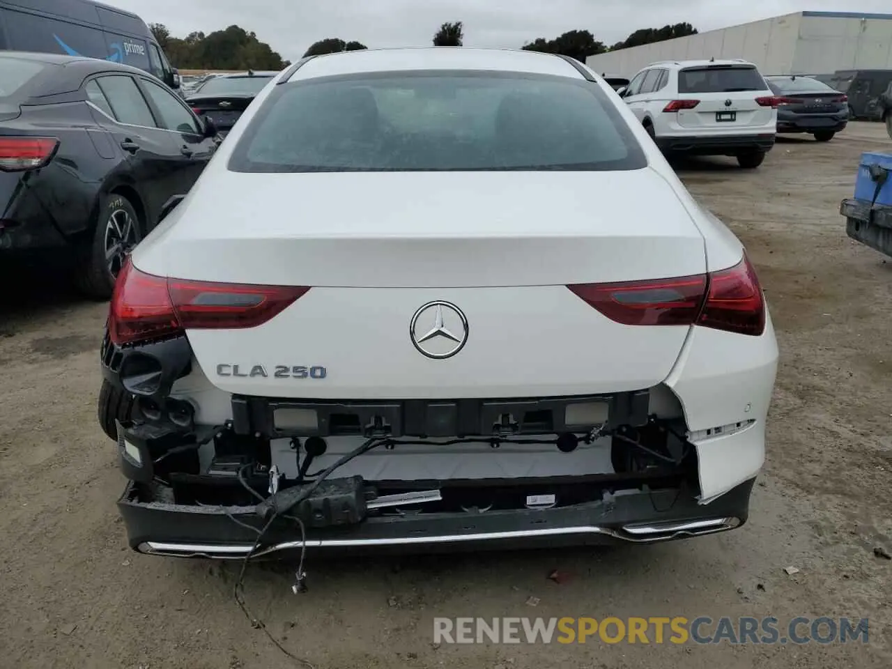 6 Photograph of a damaged car W1K5J4GB5SN516545 MERCEDES-BENZ CLA-CLASS 2025