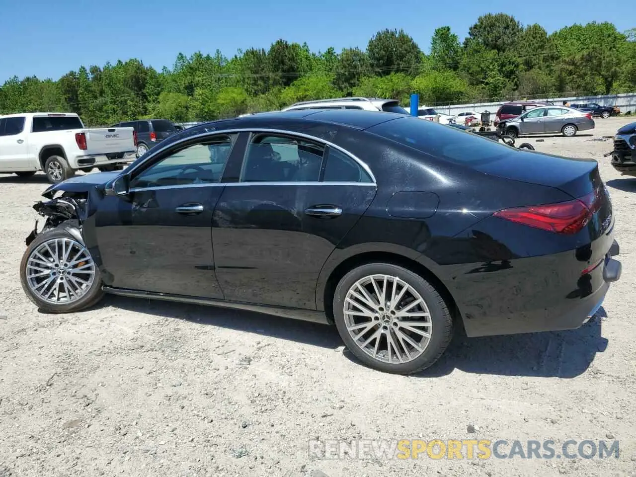 2 Photograph of a damaged car W1K5J4GB5SN519414 MERCEDES-BENZ CLA-CLASS 2025