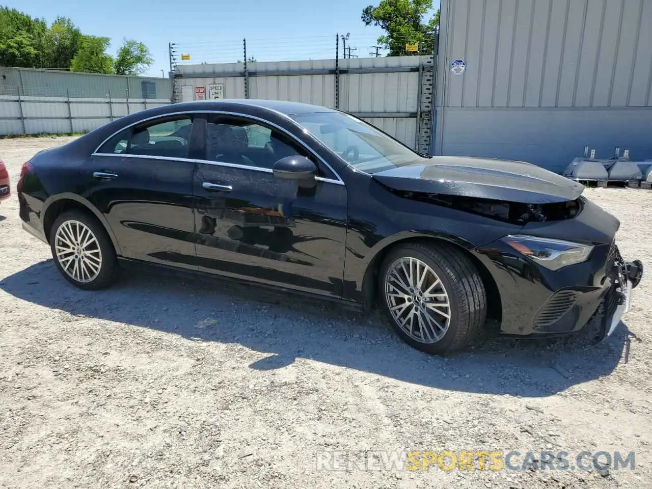 4 Photograph of a damaged car W1K5J4GB5SN519414 MERCEDES-BENZ CLA-CLASS 2025