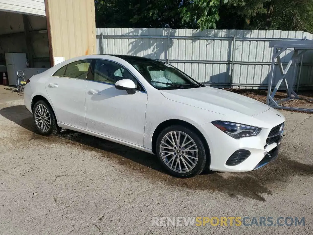 4 Photograph of a damaged car W1K5J4GB5SN558424 MERCEDES-BENZ CLA-CLASS 2025