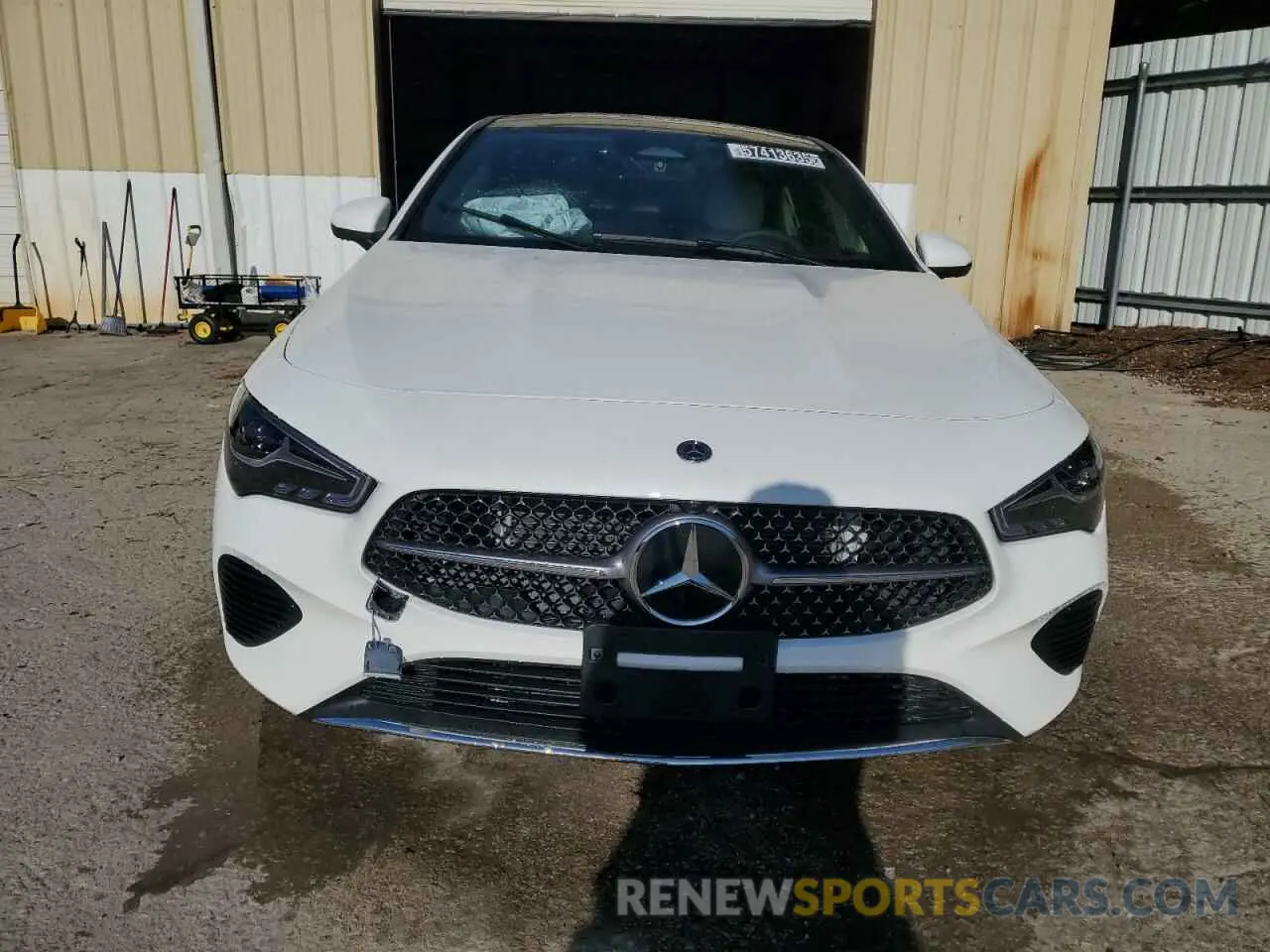 5 Photograph of a damaged car W1K5J4GB5SN558424 MERCEDES-BENZ CLA-CLASS 2025