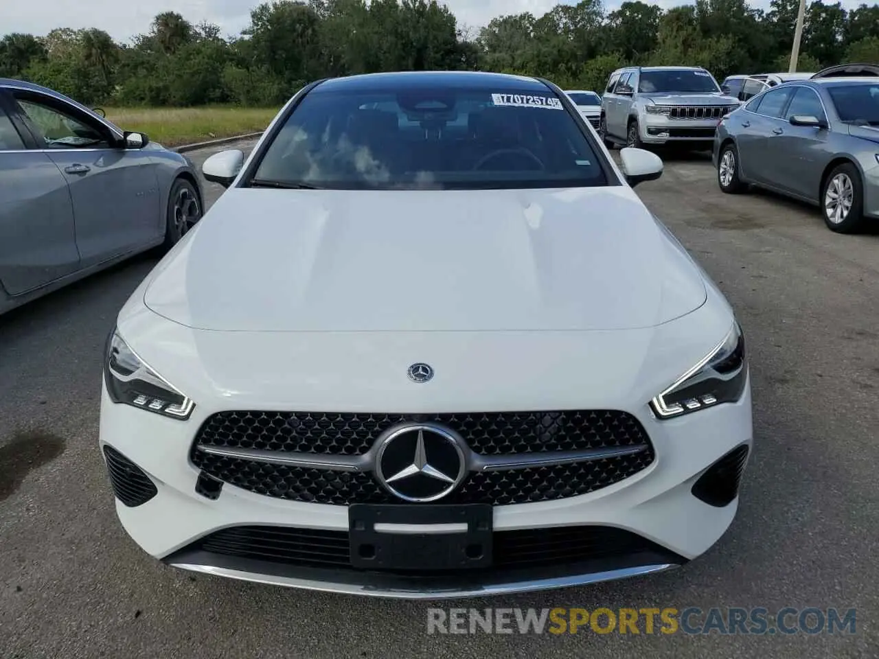 5 Photograph of a damaged car W1K5J4GB8SN521948 MERCEDES-BENZ CLA-CLASS 2025