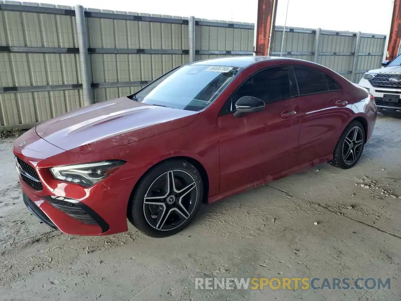 1 Photograph of a damaged car W1K5J4GB9SN481816 MERCEDES-BENZ CLA-CLASS 2025