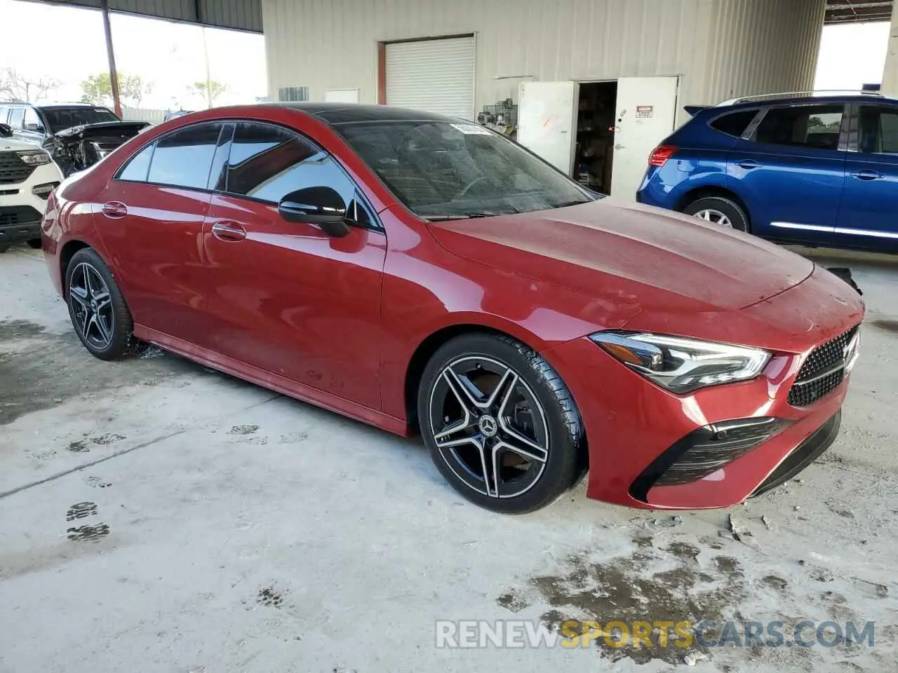 4 Photograph of a damaged car W1K5J4GB9SN481816 MERCEDES-BENZ CLA-CLASS 2025