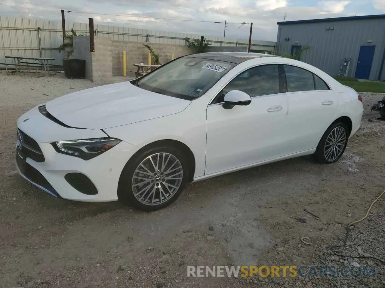 1 Photograph of a damaged car W1K5J4GB9SN521747 MERCEDES-BENZ CLA-CLASS 2025
