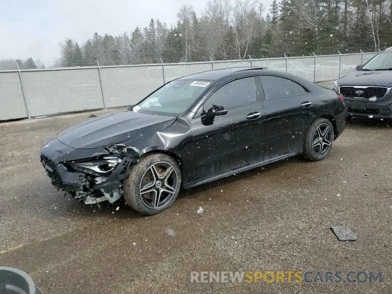 1 Photograph of a damaged car W1K5J4HB1SN516797 MERCEDES-BENZ CLA-CLASS 2025