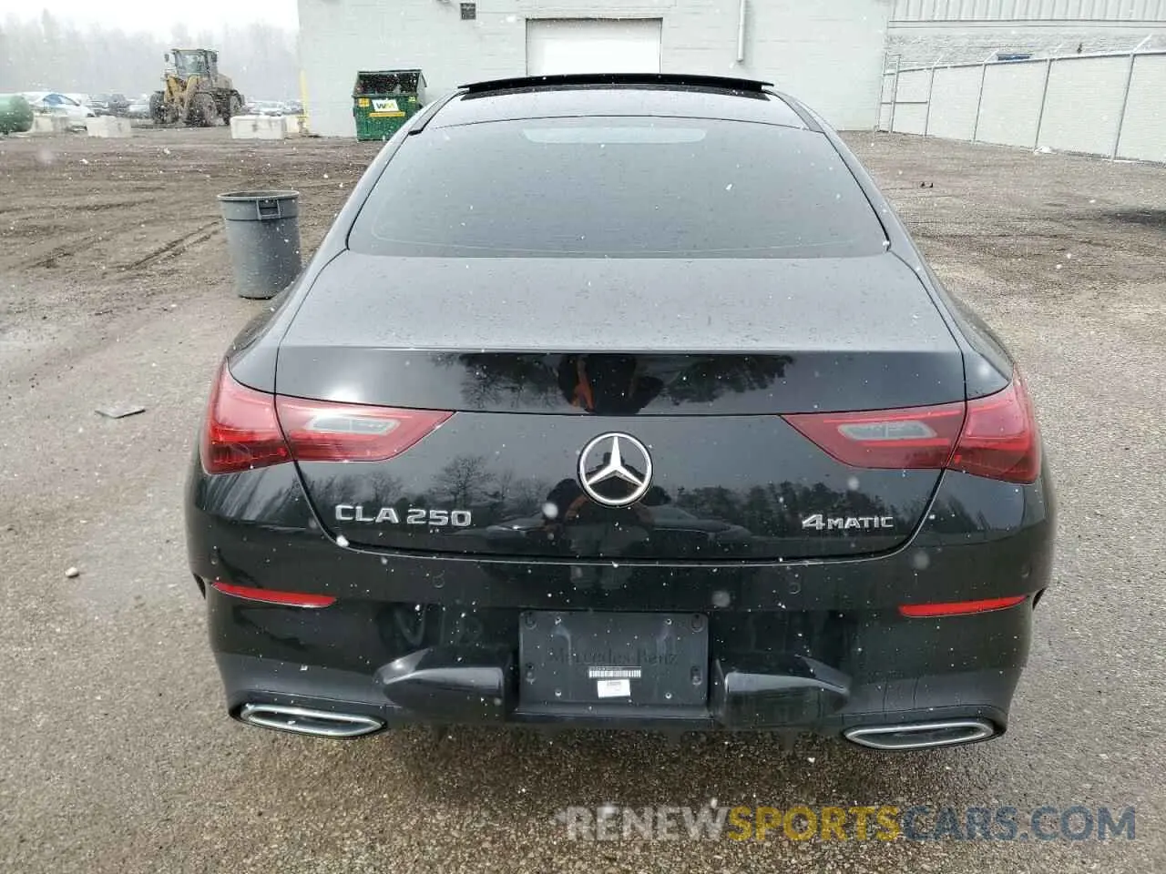 6 Photograph of a damaged car W1K5J4HB1SN516797 MERCEDES-BENZ CLA-CLASS 2025