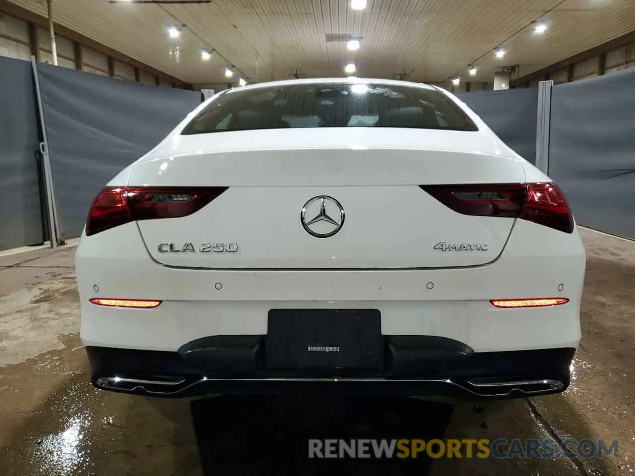 6 Photograph of a damaged car W1K5J4HB5SN511070 MERCEDES-BENZ CLA-CLASS 2025