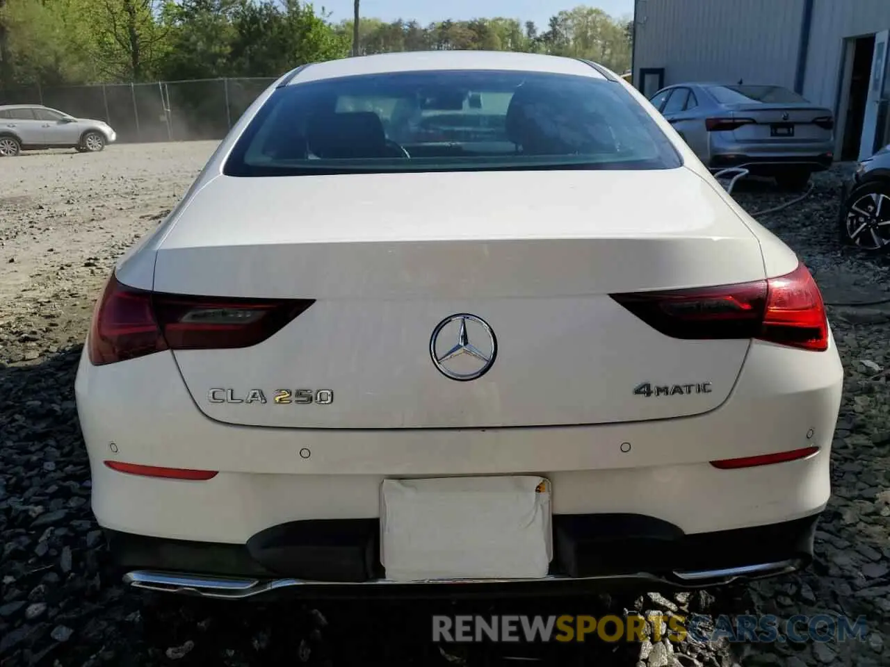 6 Photograph of a damaged car W1K5J4HB6SN508677 MERCEDES-BENZ CLA-CLASS 2025