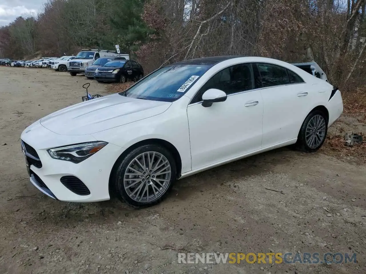 1 Photograph of a damaged car W1K5J4HB9SN513274 MERCEDES-BENZ CLA-CLASS 2025