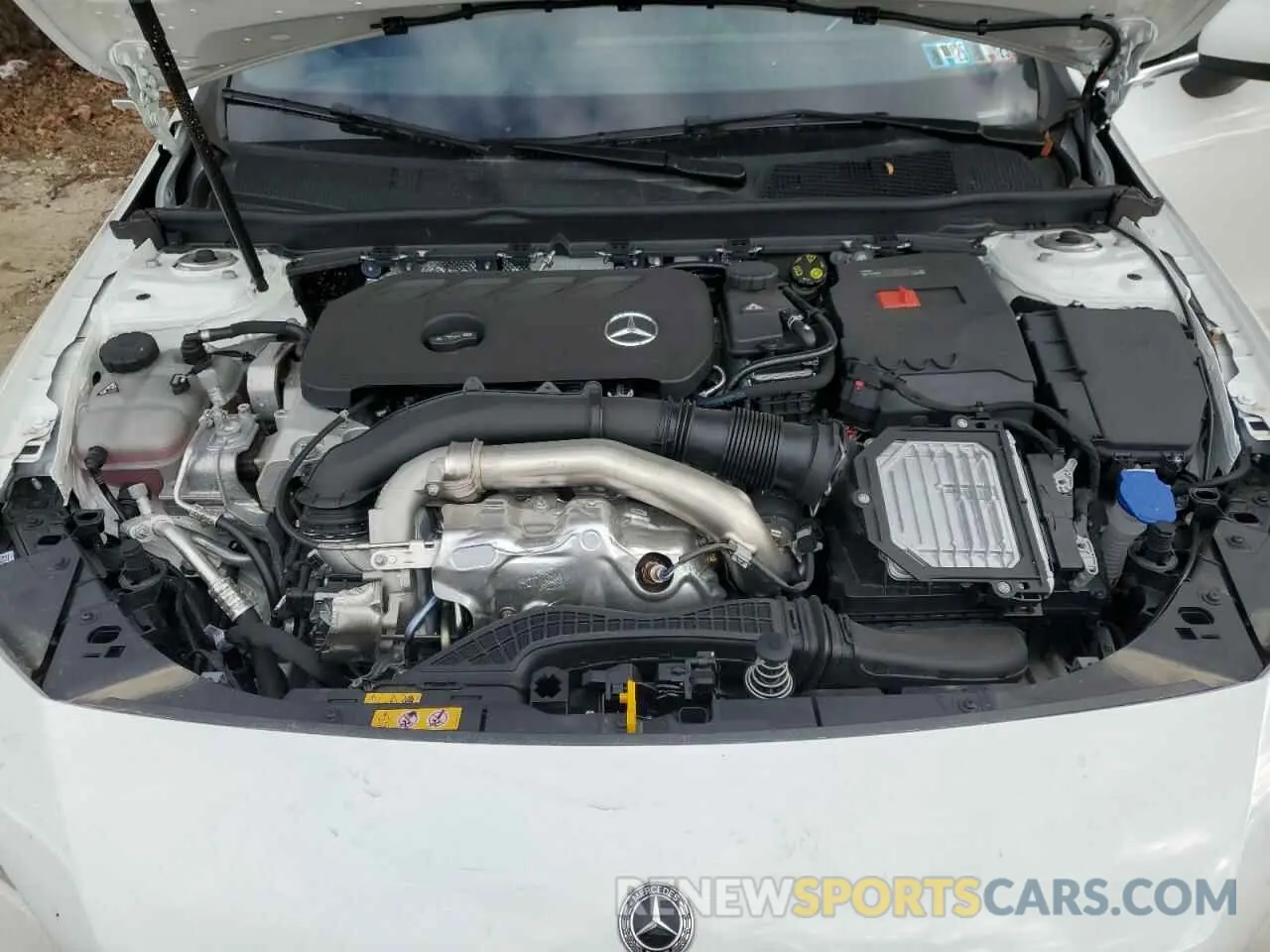 11 Photograph of a damaged car W1K5J4HB9SN513274 MERCEDES-BENZ CLA-CLASS 2025