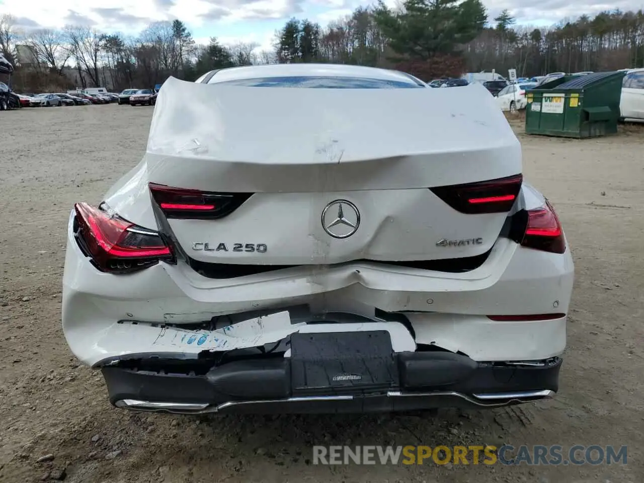 6 Photograph of a damaged car W1K5J4HB9SN513274 MERCEDES-BENZ CLA-CLASS 2025