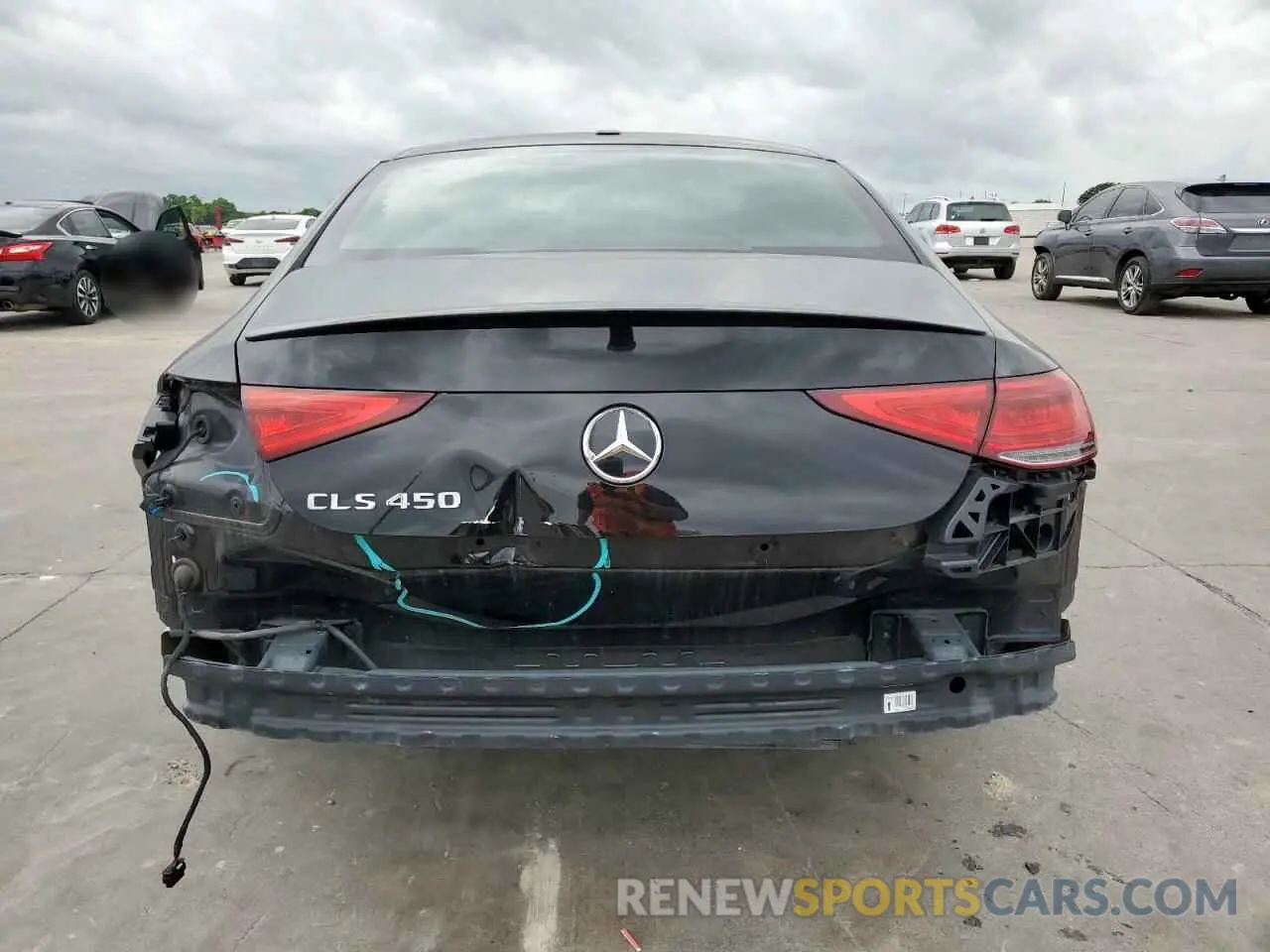 6 Photograph of a damaged car WDD2J5JB4KA033282 MERCEDES-BENZ CLC-CLASS 2019