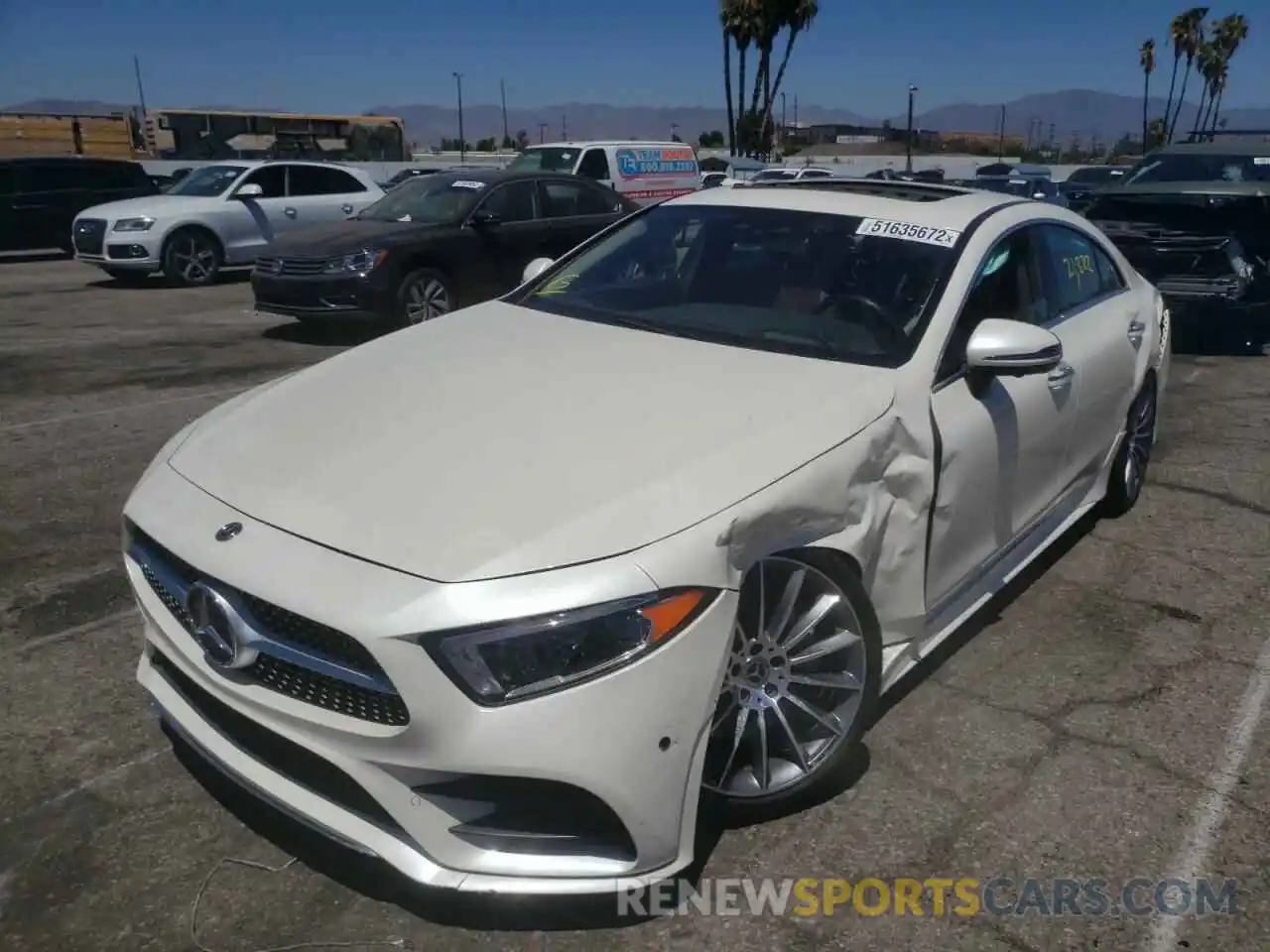 2 Photograph of a damaged car WDD2J5JB9KA041555 MERCEDES-BENZ CLC-CLASS 2019