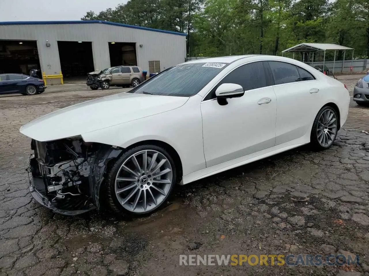 1 Photograph of a damaged car WDD2J5JBXKA027678 MERCEDES-BENZ CLC-CLASS 2019
