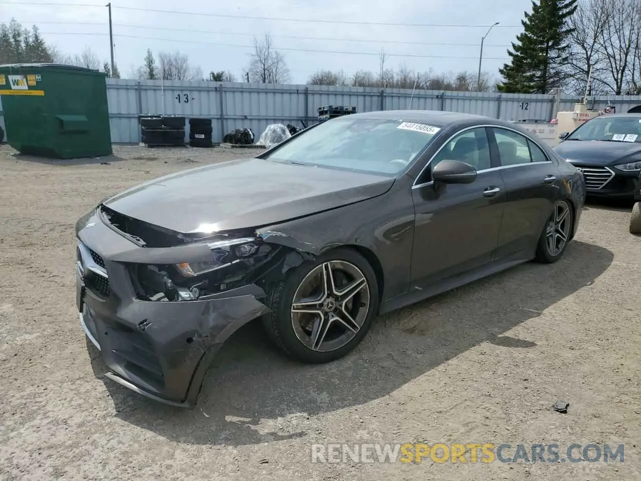 1 Photograph of a damaged car WDD2J5KB1KA030709 MERCEDES-BENZ CLC-CLASS 2019