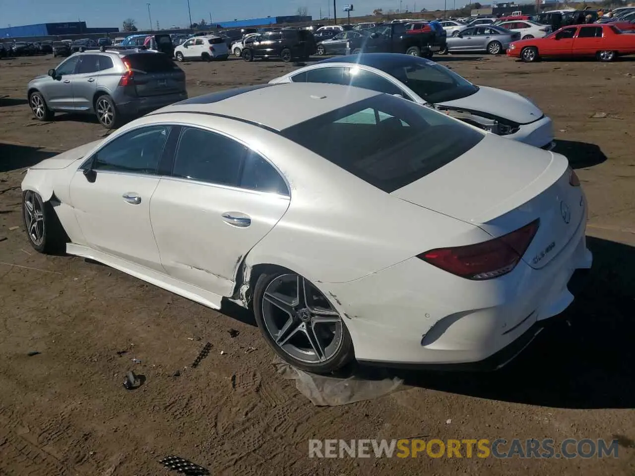 2 Photograph of a damaged car WDD2J5KB8KA036393 MERCEDES-BENZ CLC-CLASS 2019