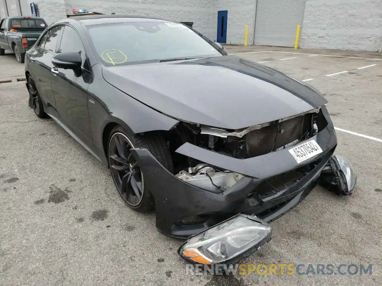 1 Photograph of a damaged car WDD2J6BB6KA019954 MERCEDES-BENZ CLC-CLASS 2019