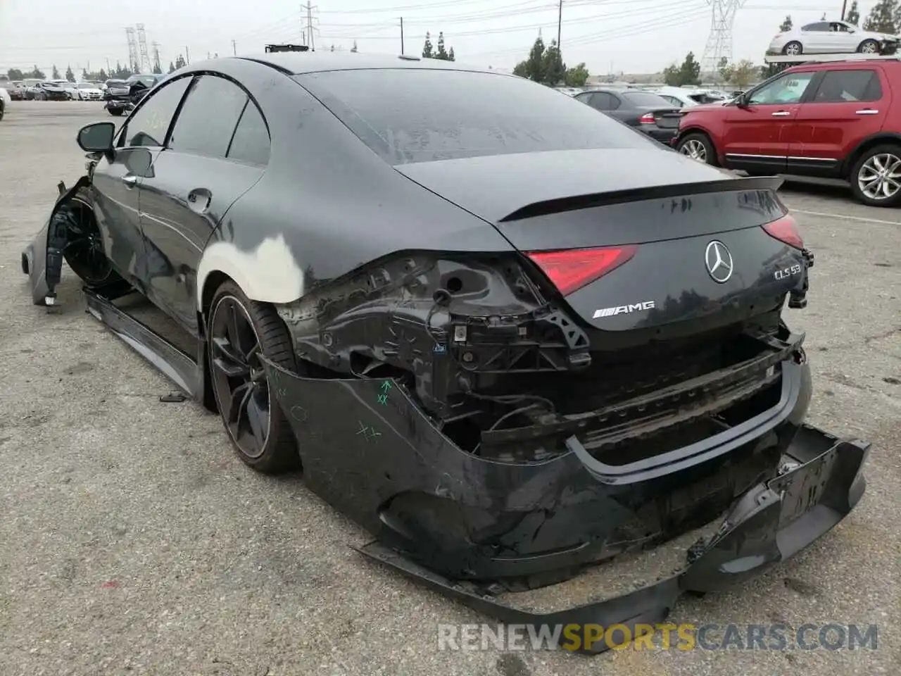 3 Photograph of a damaged car WDD2J6BB6KA019954 MERCEDES-BENZ CLC-CLASS 2019