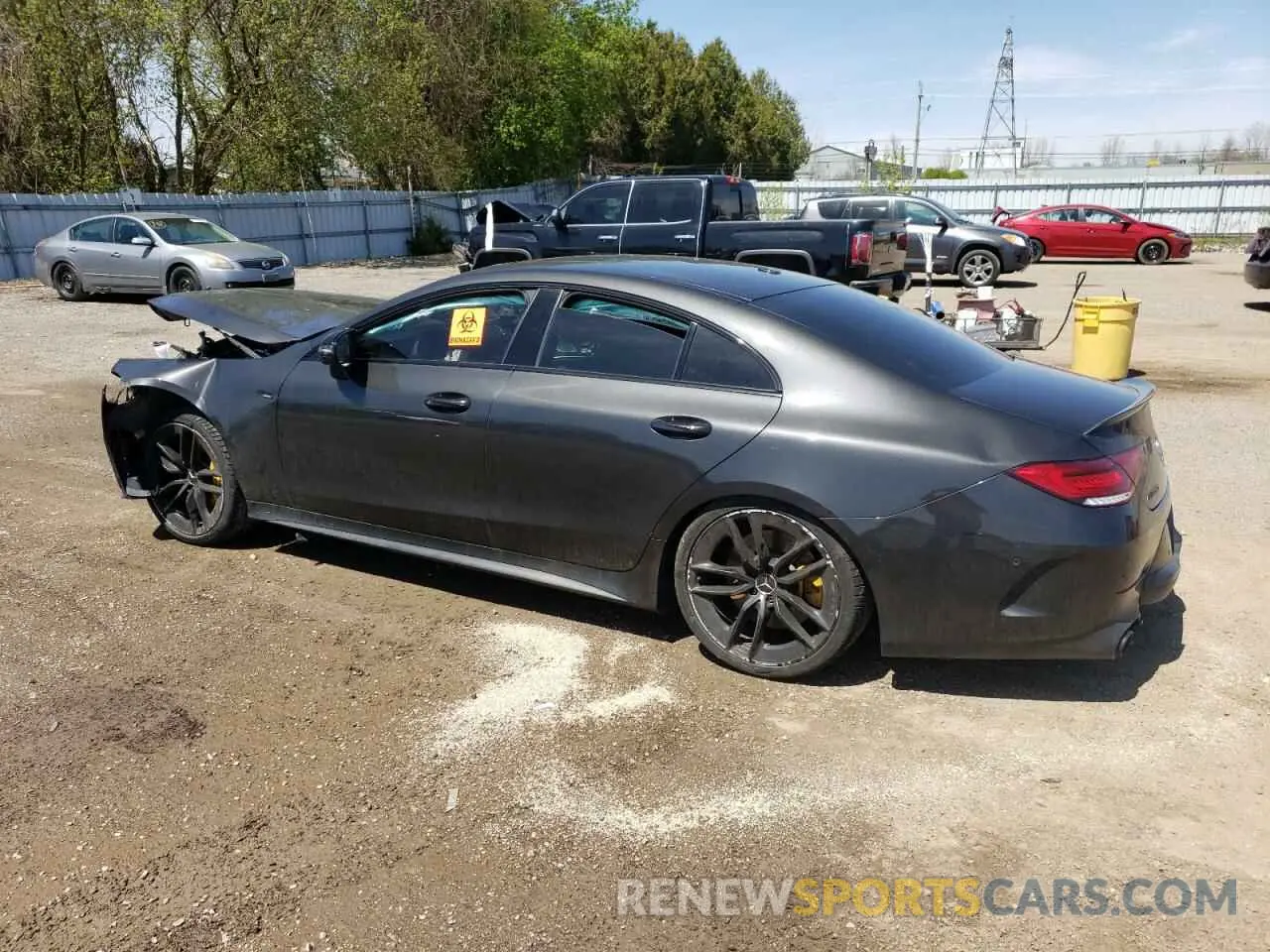 2 Photograph of a damaged car WDD2J6BBXKA039611 MERCEDES-BENZ CLC-CLASS 2019