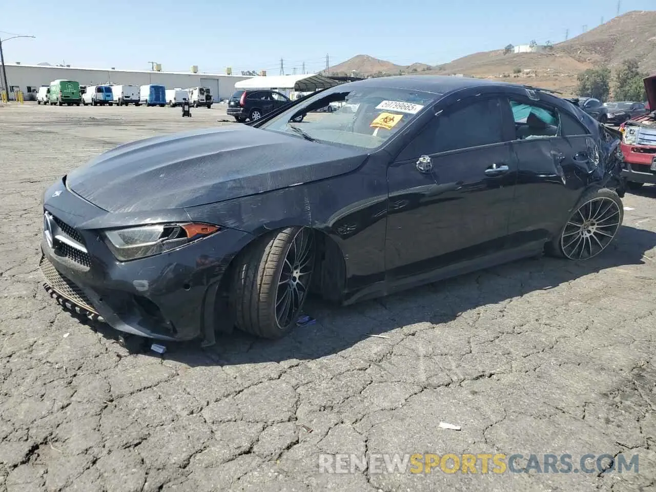1 Photograph of a damaged car W1K2J5JB7MA090045 MERCEDES-BENZ CLC-CLASS 2021