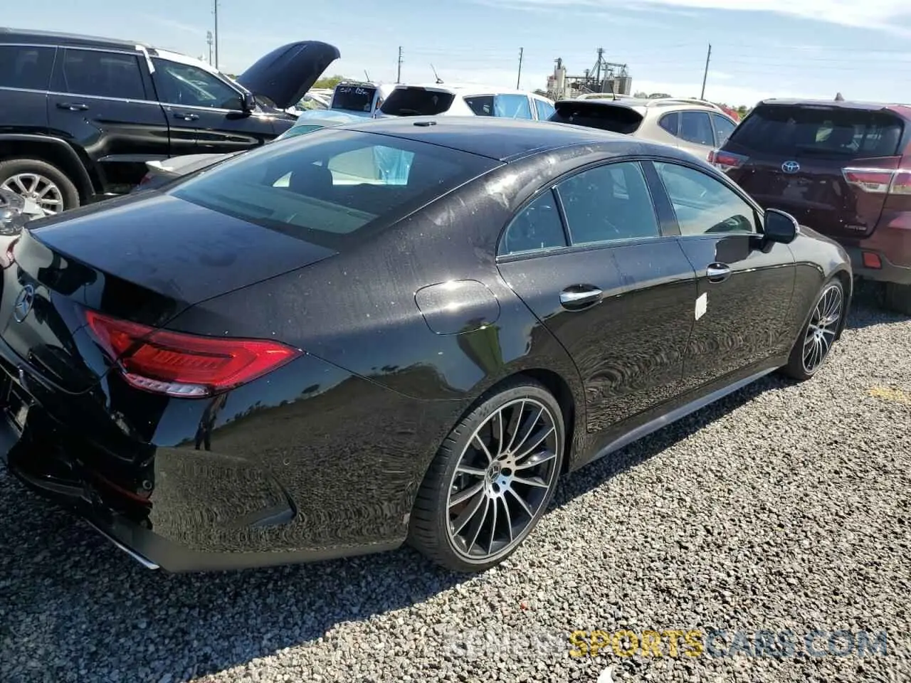 3 Photograph of a damaged car W1K2J5JB9MA085994 MERCEDES-BENZ CLC-CLASS 2021