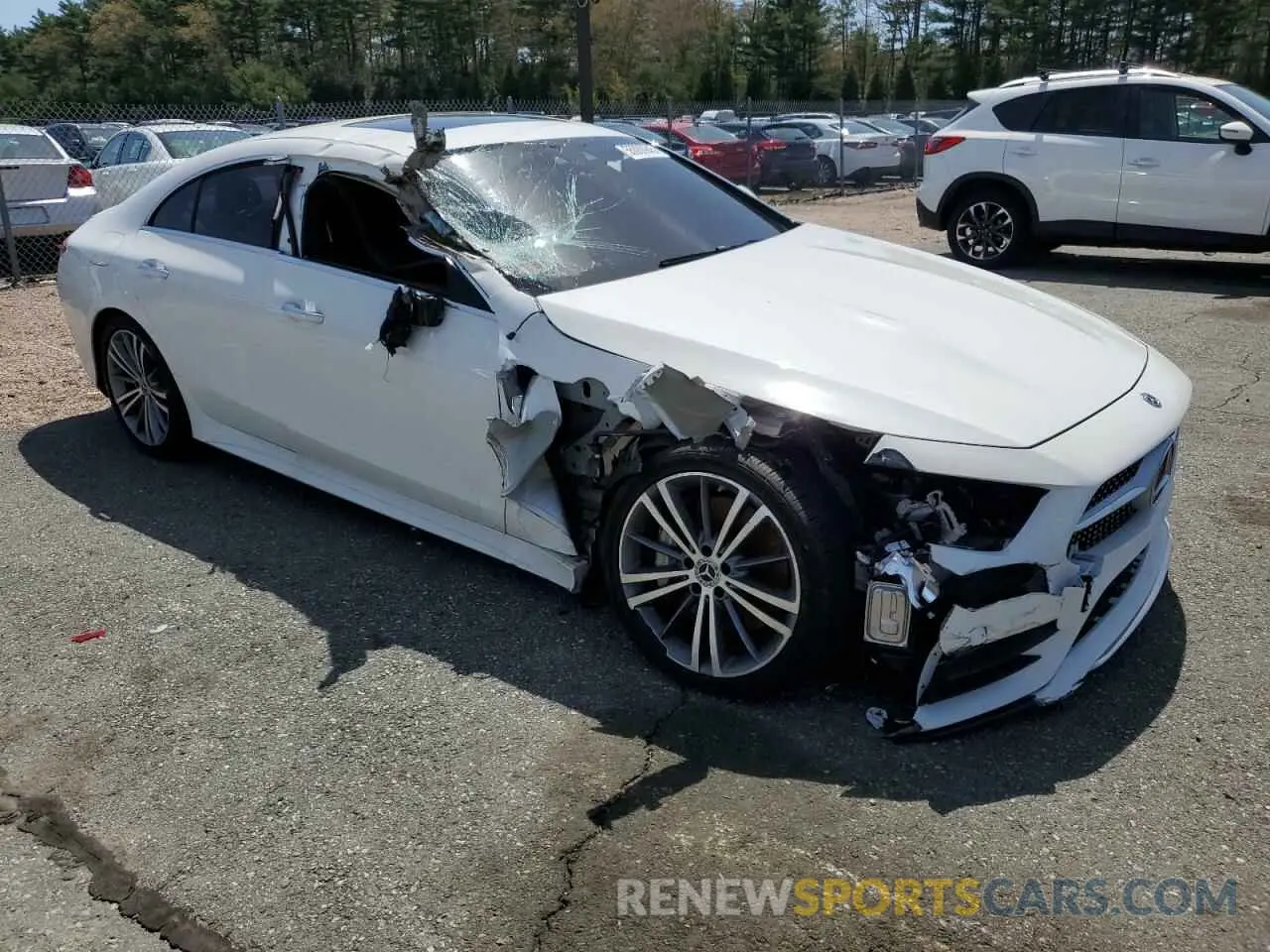 4 Photograph of a damaged car W1K2J5KB3MA089974 MERCEDES-BENZ CLC-CLASS 2021