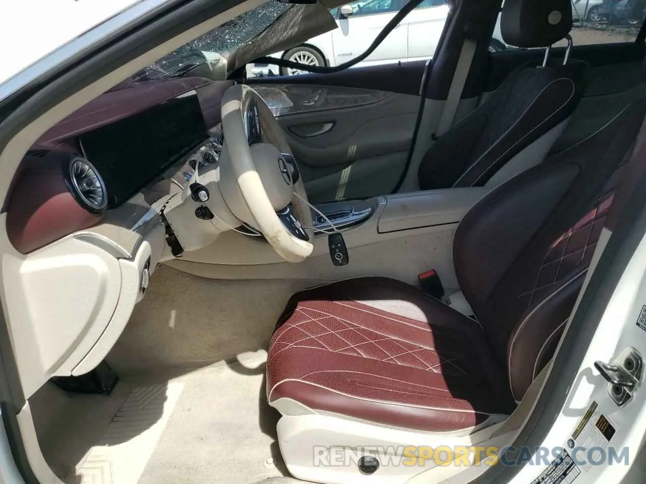 7 Photograph of a damaged car W1K2J5KB3MA089974 MERCEDES-BENZ CLC-CLASS 2021