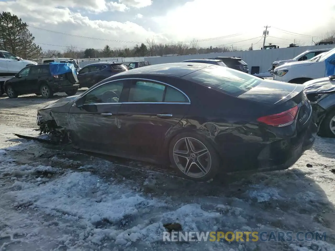 2 Photograph of a damaged car W1K2J5KB8MA086133 MERCEDES-BENZ CLC-CLASS 2021