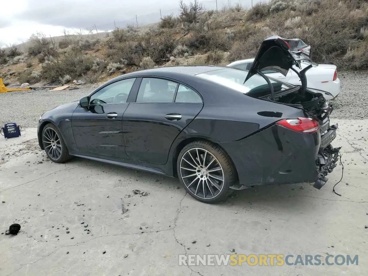 2 Photograph of a damaged car W1K2J6BB4MA089066 MERCEDES-BENZ CLC-CLASS 2021