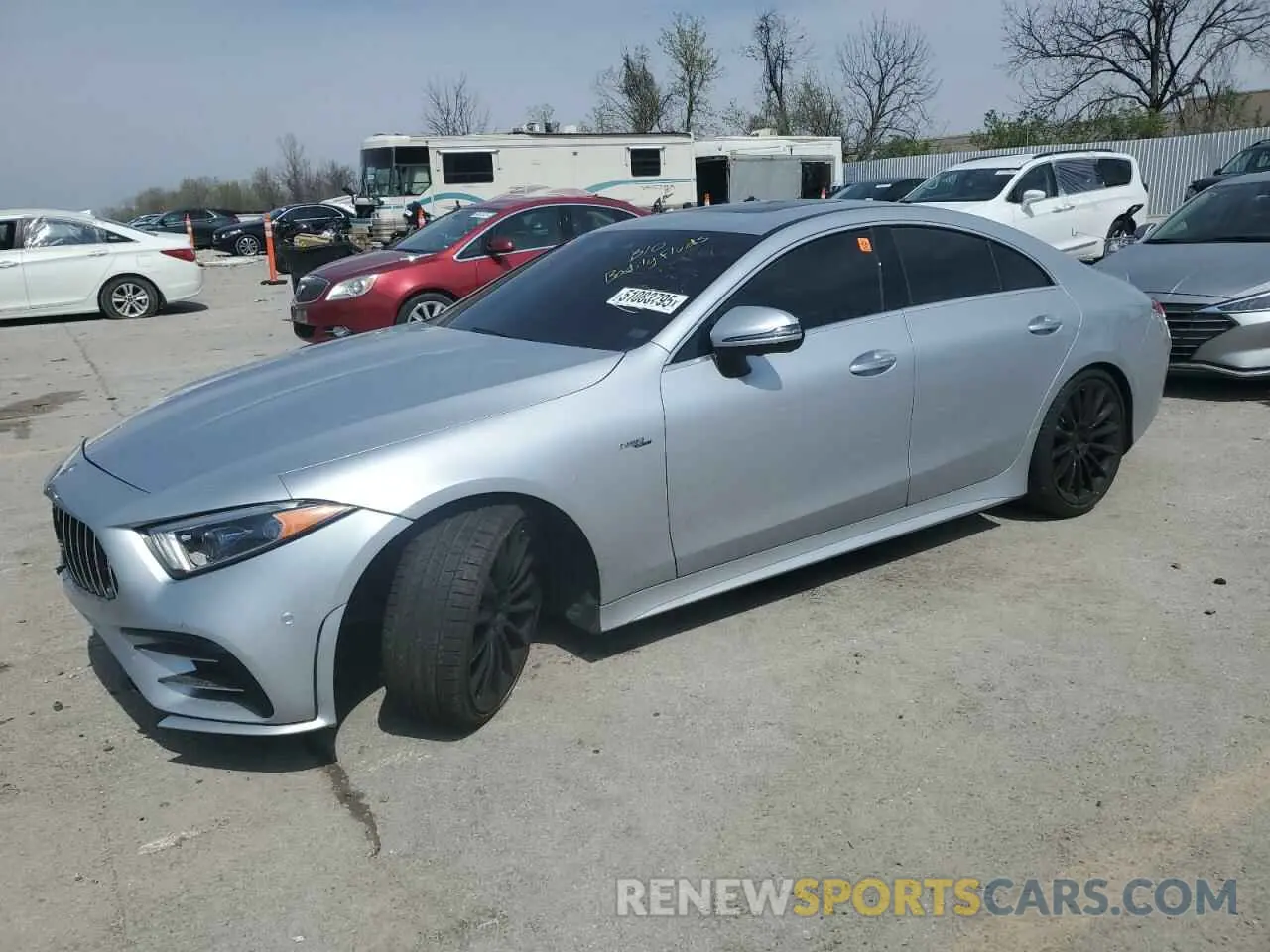 1 Photograph of a damaged car W1K2J6BB7MA082158 MERCEDES-BENZ CLC-CLASS 2021