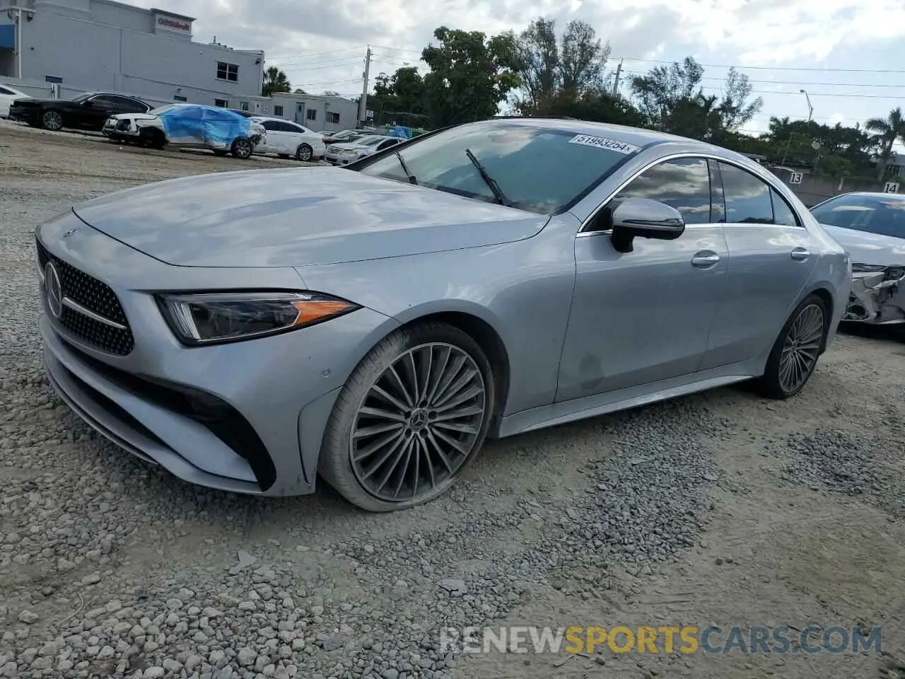 1 Photograph of a damaged car W1K2J5KB1NA095676 MERCEDES-BENZ CLC-CLASS 2022
