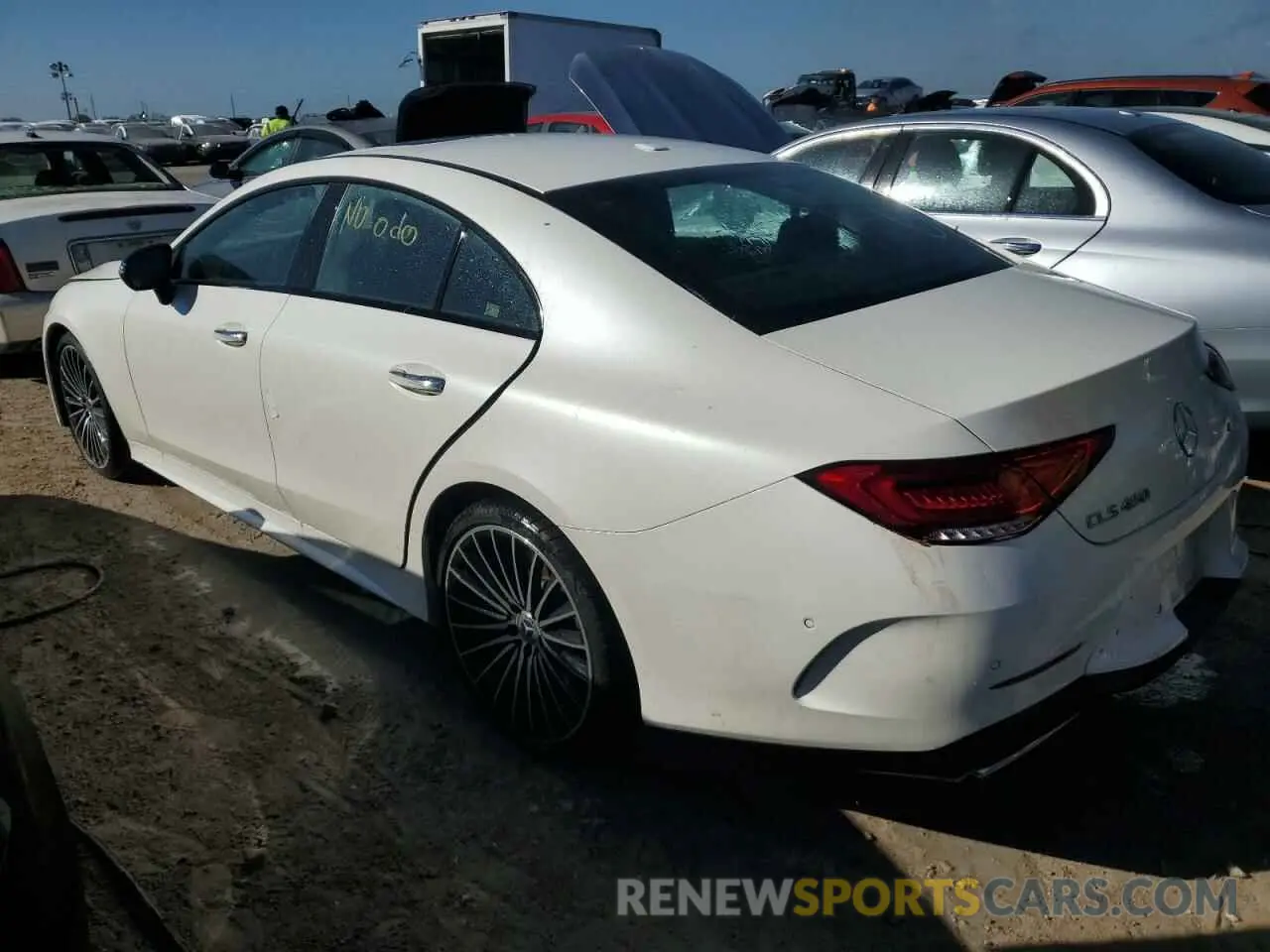2 Photograph of a damaged car W1K2J5KB7NA107006 MERCEDES-BENZ CLC-CLASS 2022