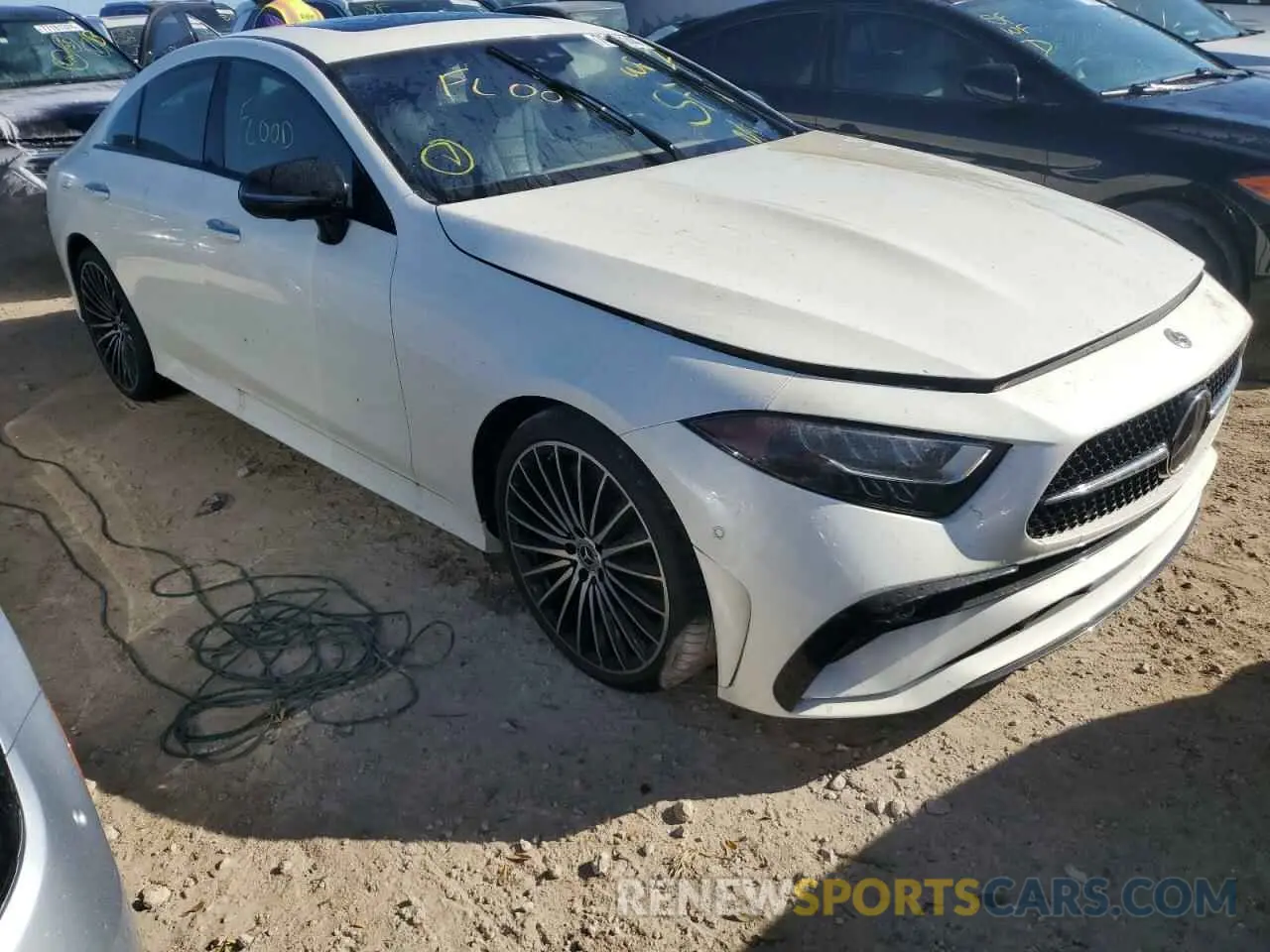 4 Photograph of a damaged car W1K2J5KB7NA107006 MERCEDES-BENZ CLC-CLASS 2022